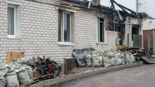 Professional Emergency Fire Cleanup technician working in Altamonte Springs, FL